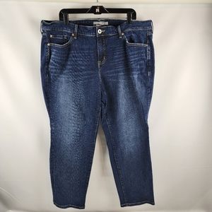 Torrid Womens Boyfriend Vintage Stretch High-Rise Blue Jean Plus Size 20S